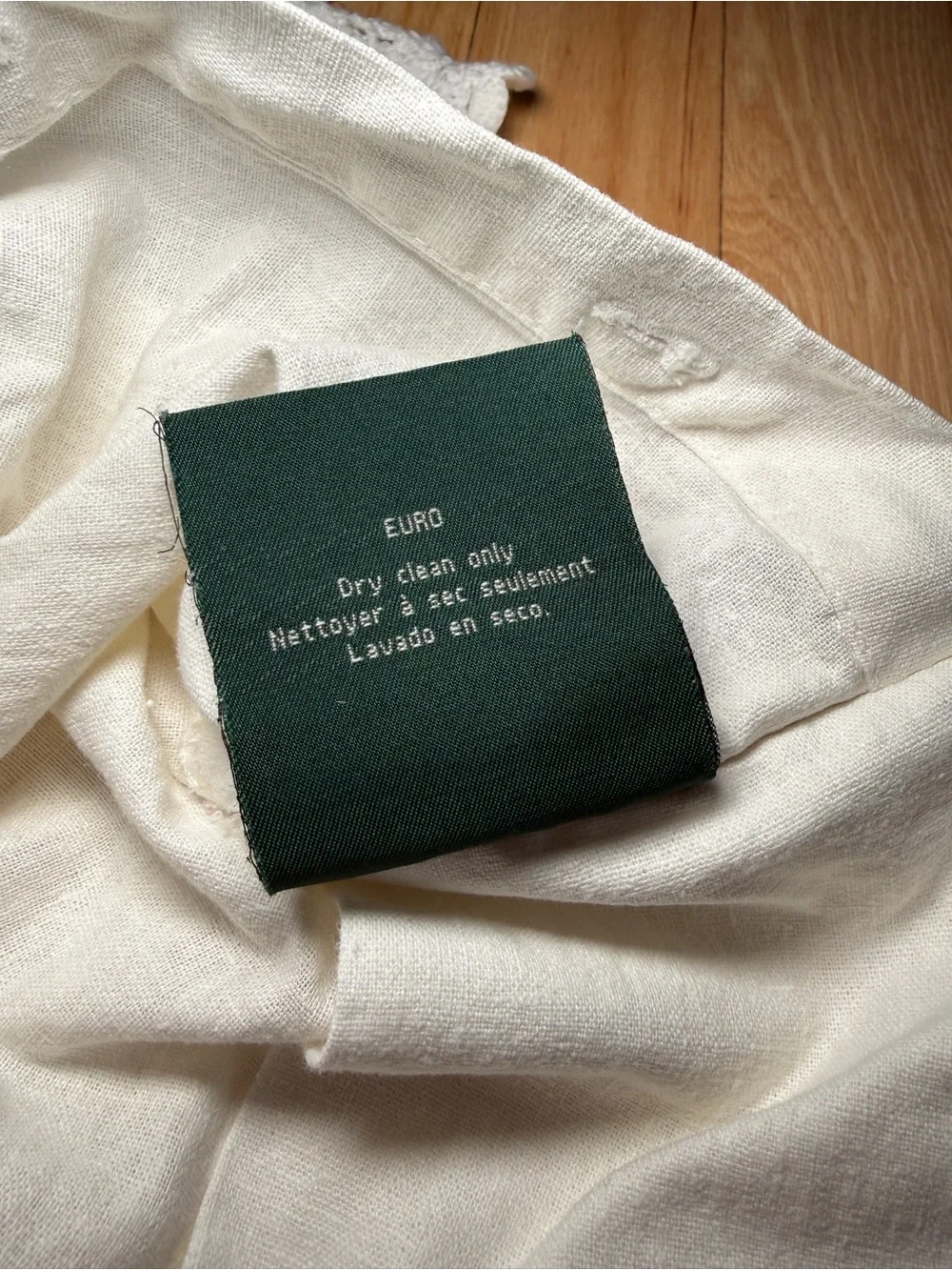 Ralph Lauren Cotton-Blend Euro Crochet Trim Pillow Sham (1)